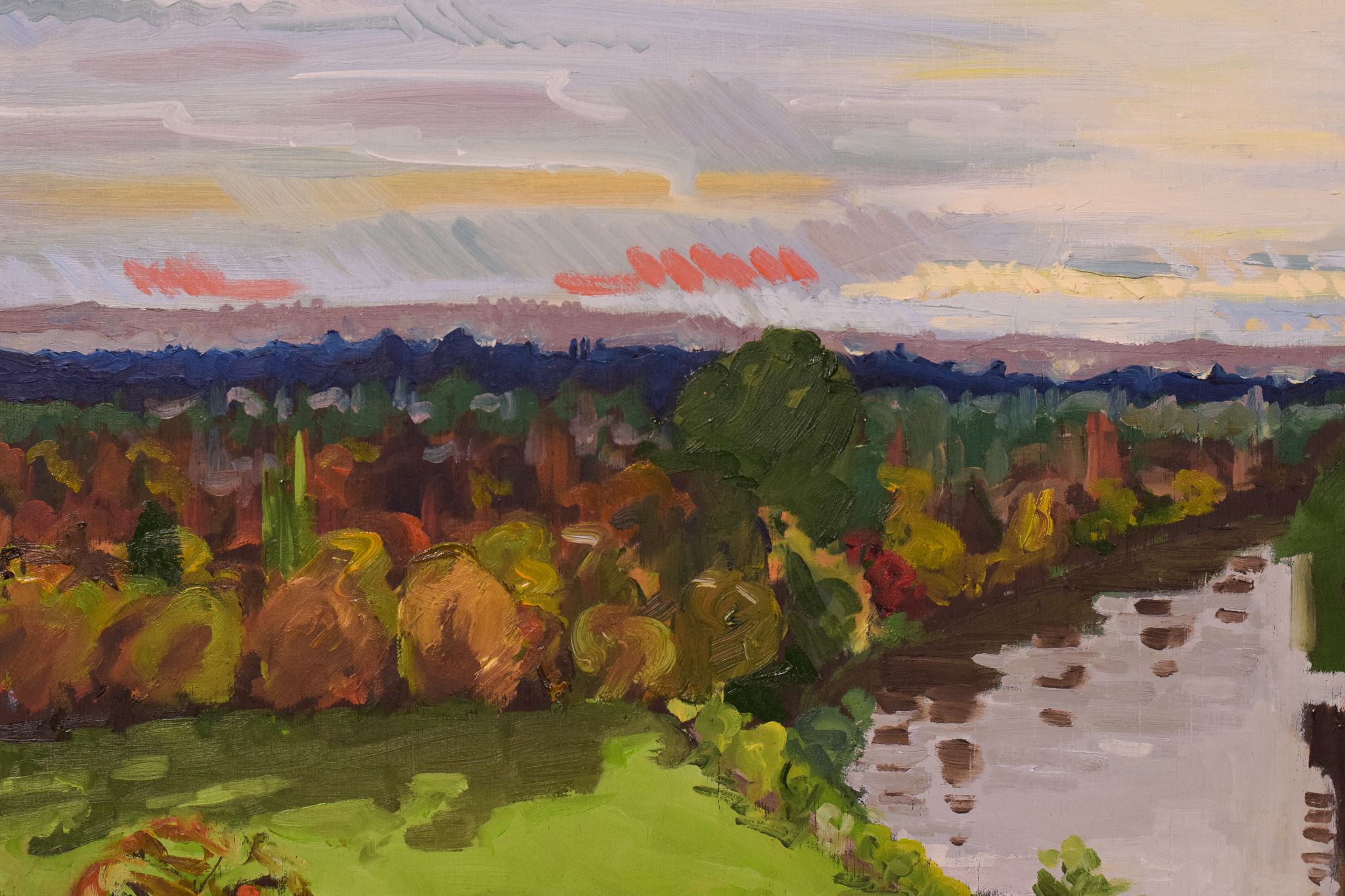 Richmond Terrace, Coucher de soleil d’automne