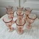 Set of 8 Rosaline Luminarc water glasses