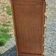Vintage oak chest of drawers with 5 drawers from the 1950s.