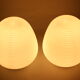 Pair of Italian Glass Table Lamps