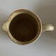 Glazed earthenware jug mixed clays Provence 1960