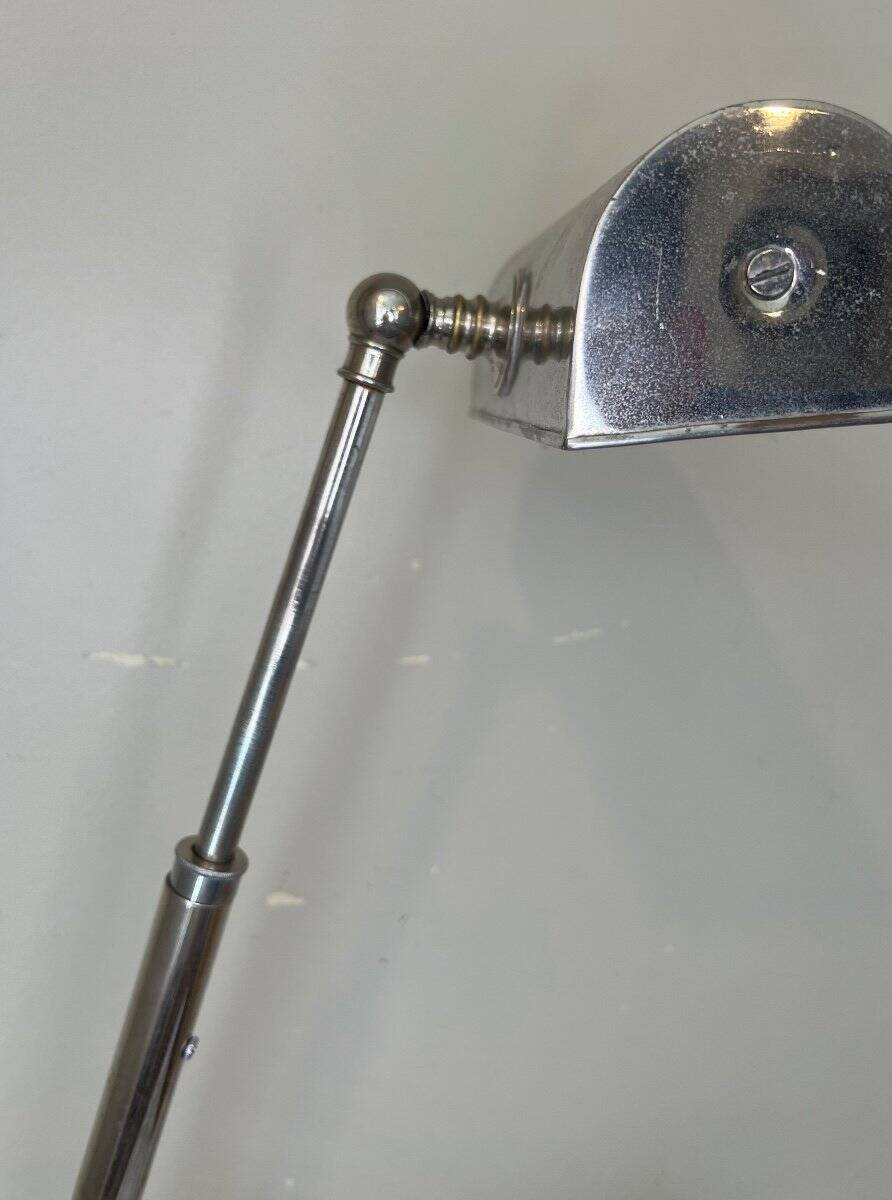 Art Deco chrome lamp