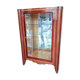 Antique illuminated Art Deco display cabinet