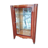 Antique illuminated Art Deco display cabinet