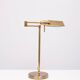 Herda Brass swing arm Desk Lamp 1980s