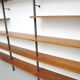 Swedish walnut shelving system by Pira, 1960s