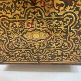 Cellar with complete liquor in marquetry Boulle box Napoleon III XIX century
