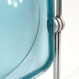 Blue Plia Chair by Giancarlo Piretti for Castelli, 1960