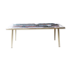 coffee table with ceramic tiles, 60s