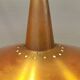 Older hanging lamp, in thin copper, Danish and estimated from the 1960s