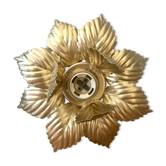 Golden flower applique