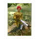 Maharaja on a walk, Rajasthan vers 1920, photopography ancienne colored
