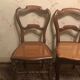 Lot de 6 chaises anciennes en bois