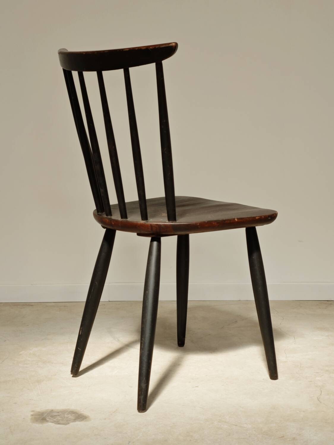 Danish office chair in solid wood