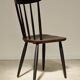 Danish office chair in solid wood