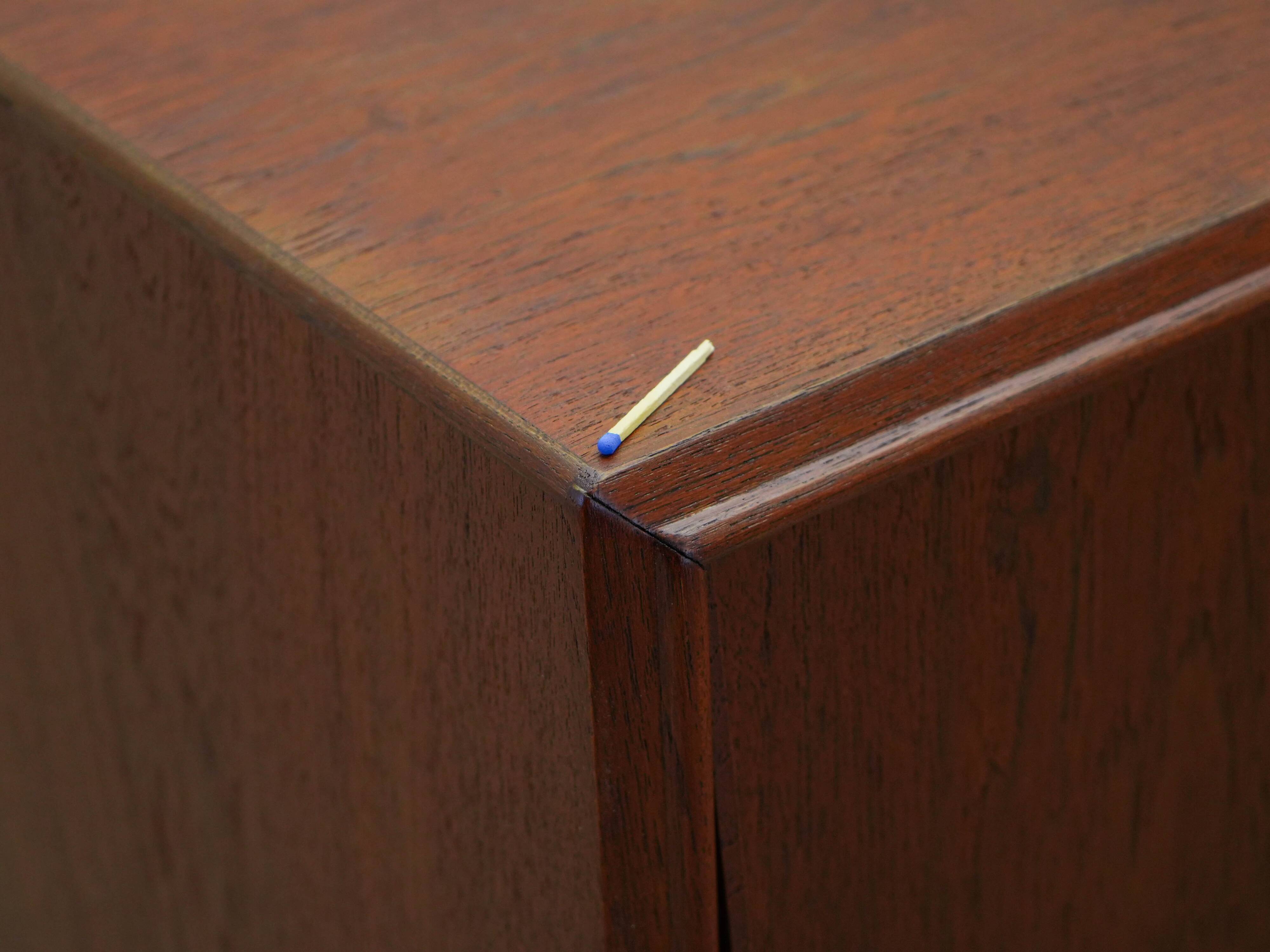 Teak sideboard, Danish design, 1970s, made in Denmark