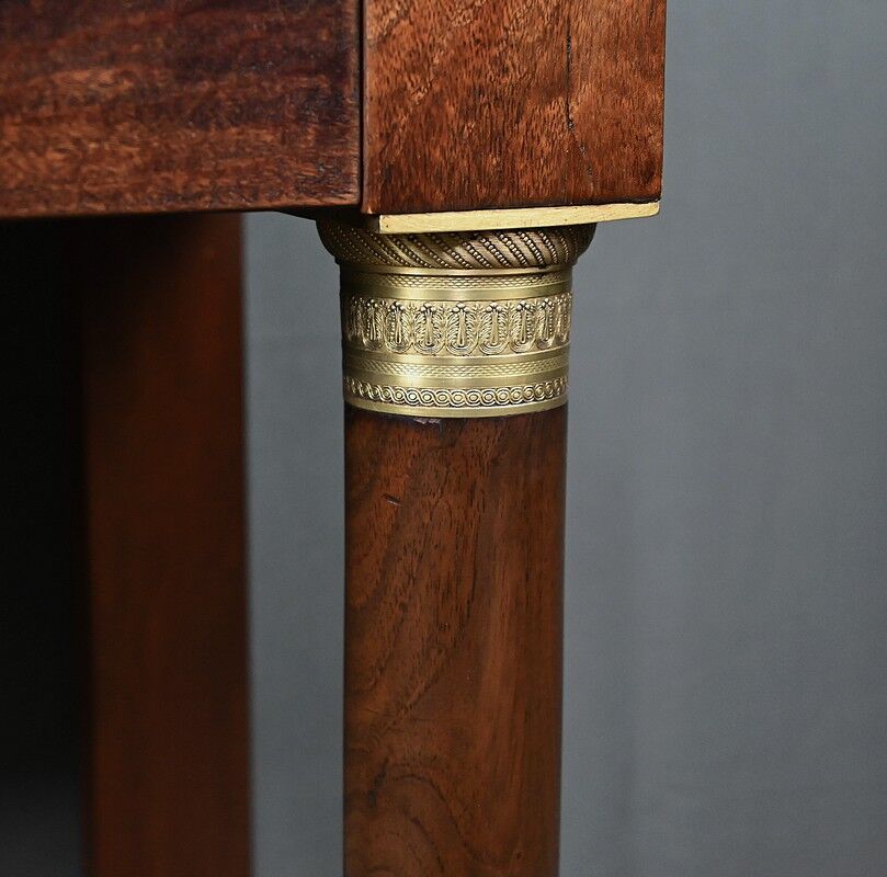 Petite console en acajou, style Empire – XIXe
