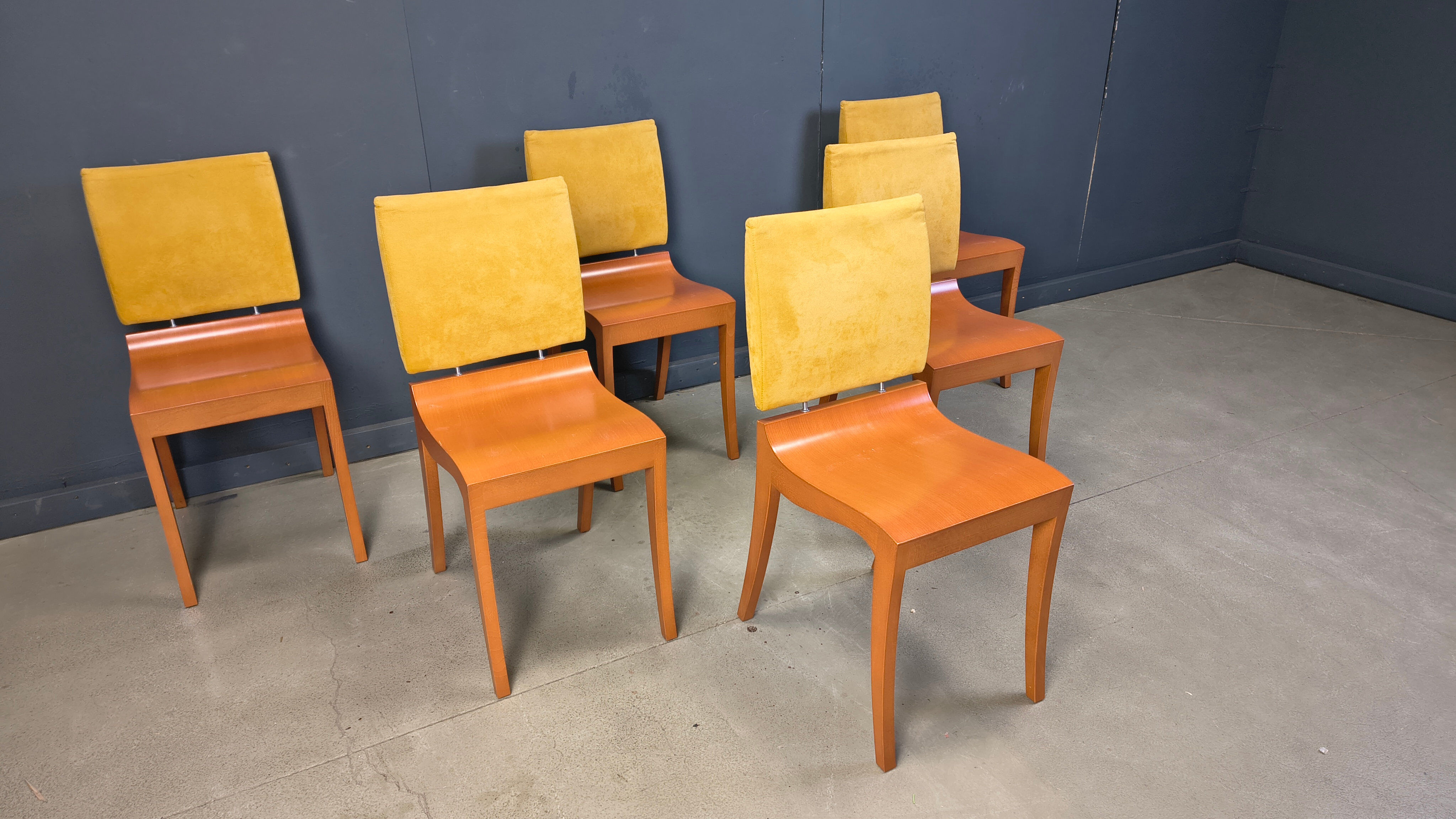 Set of 6 Finn dining chairs by Ligne Roset, 1990s