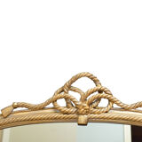 Victorian gilded wall mirror