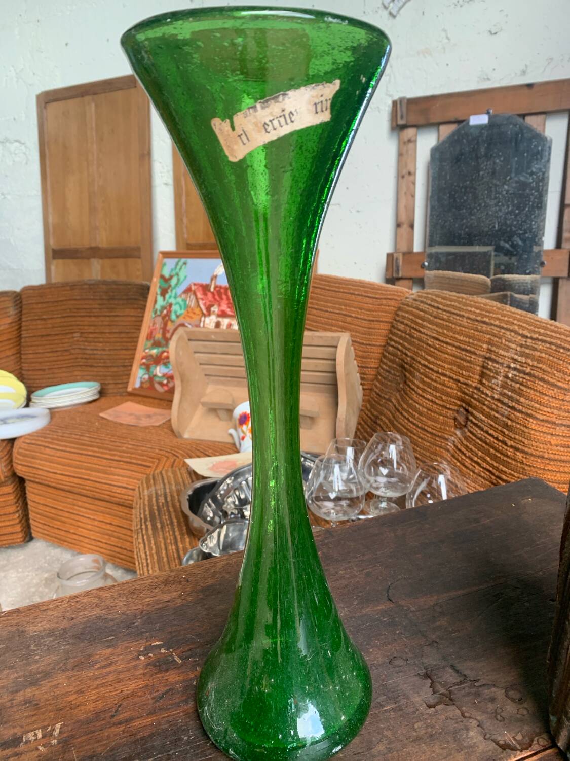 Vase Diabolo année 70