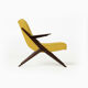 Pair of armchairs by ULUV upholstered in Kvadrat Hallingdal, Czechoslovakia, 1960s