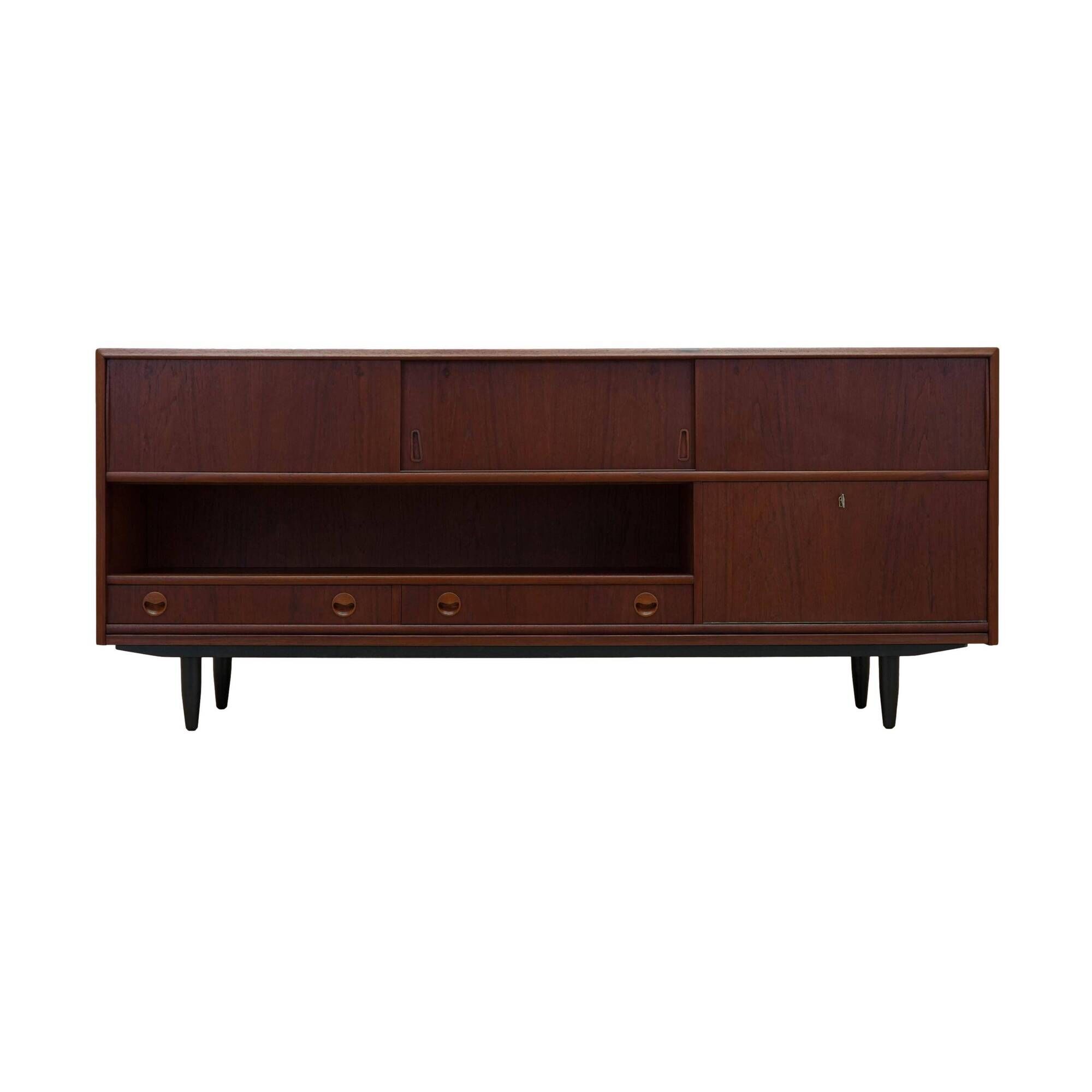 Teak sideboard, Danish design, 1970s, made in Denmark