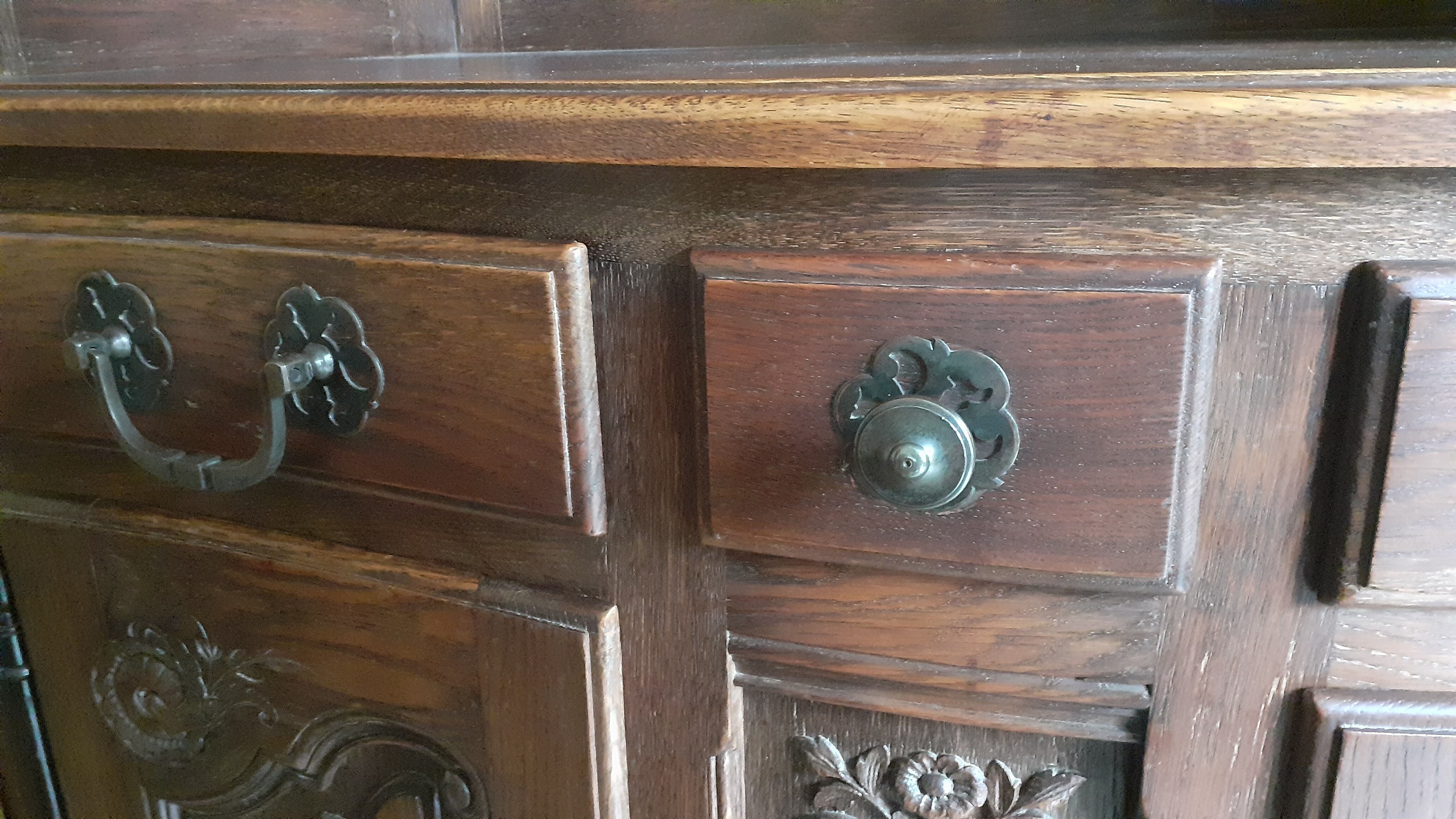 Buffet late 19th early 20th Norman style