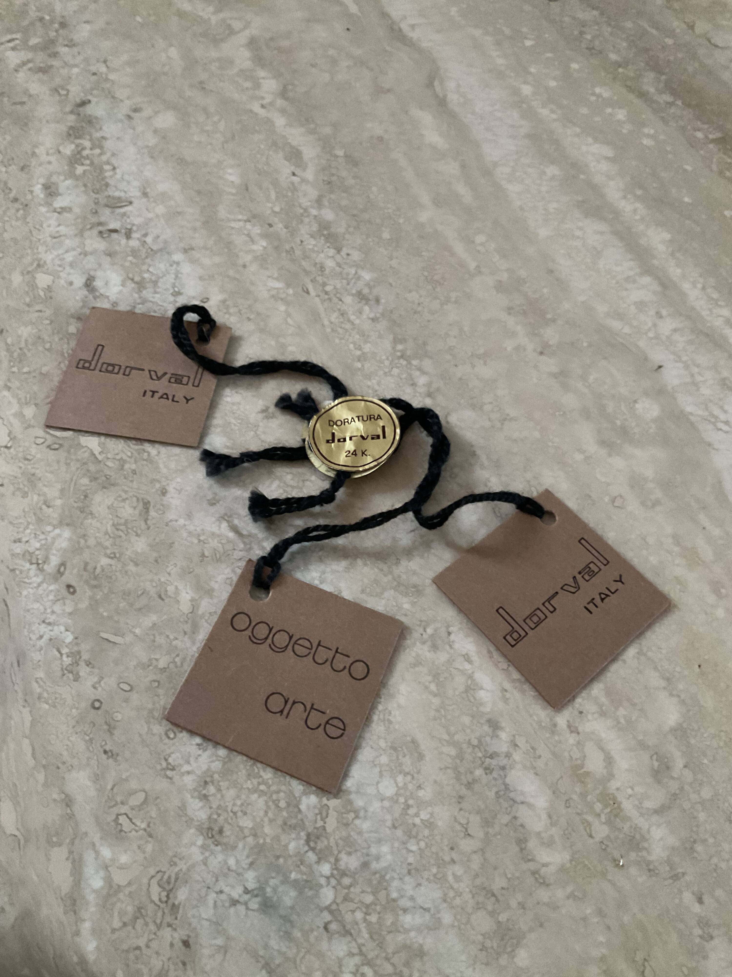 Trio of cups Dorval Italy vintage 70s