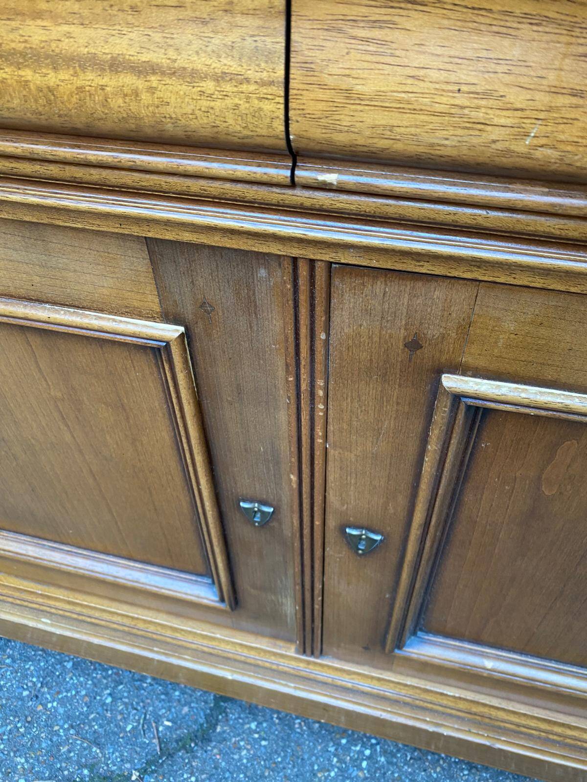 Louis Philippe style wooden sideboard from the 20th century, 190cm