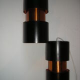 Pair of pendant lamps - Vesuv - Jo Hammerborg - Fog and Morup from the 60s - 70s