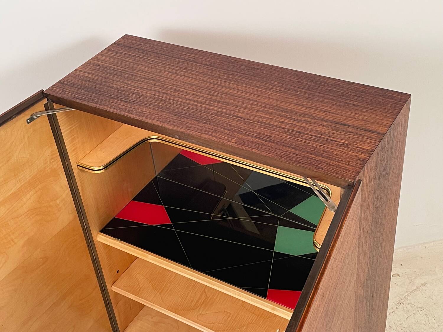 1960s rosewood mini bar