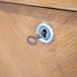 Vintage secretary with compass legs