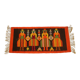 1960s Small Polish Wool Rug 132x51cm