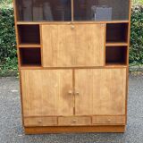 Scandinavian glass sideboard from the 60s