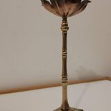 Brass and copper candlestick by Was Benson 1900