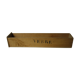Rectangular old wooden box