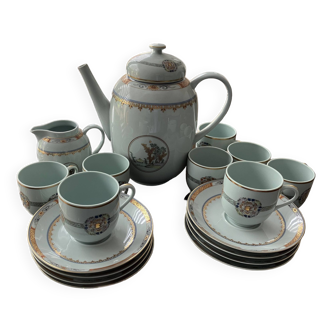 Limoges raynaud porcelain coffee service