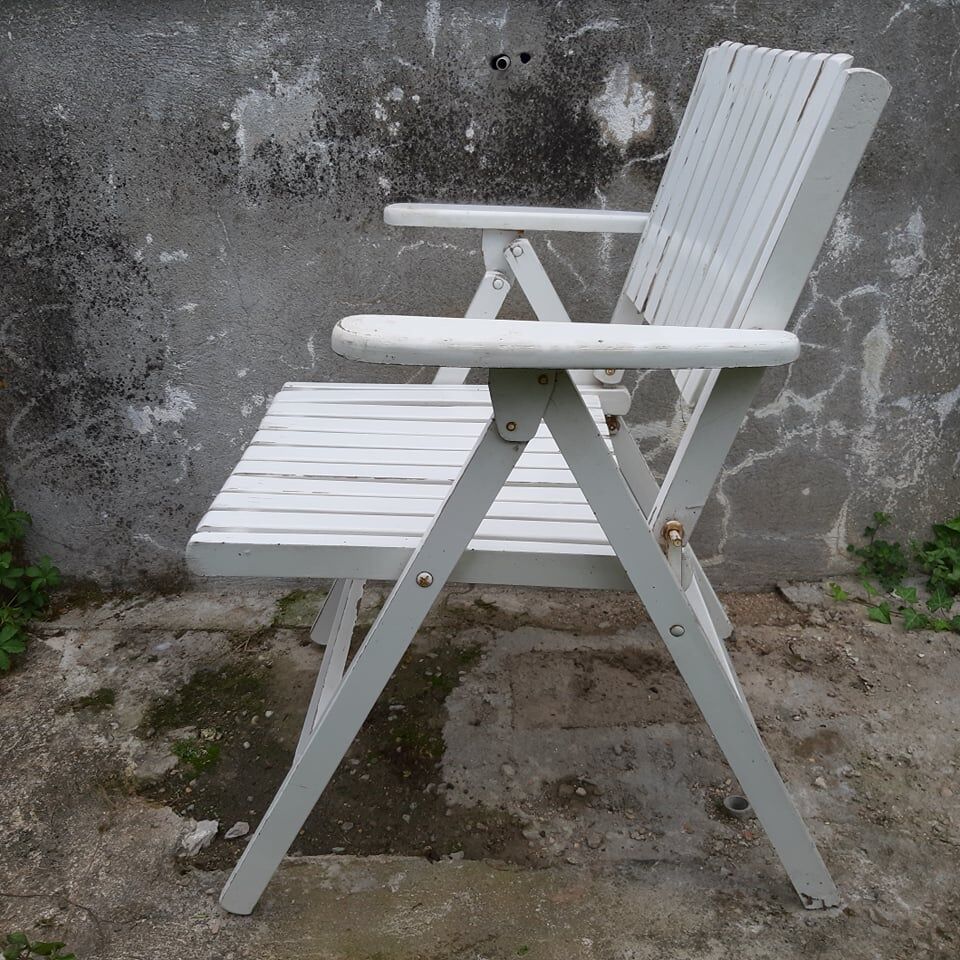 Lot de 6 chaises de jardin R.Gleizes Youpy