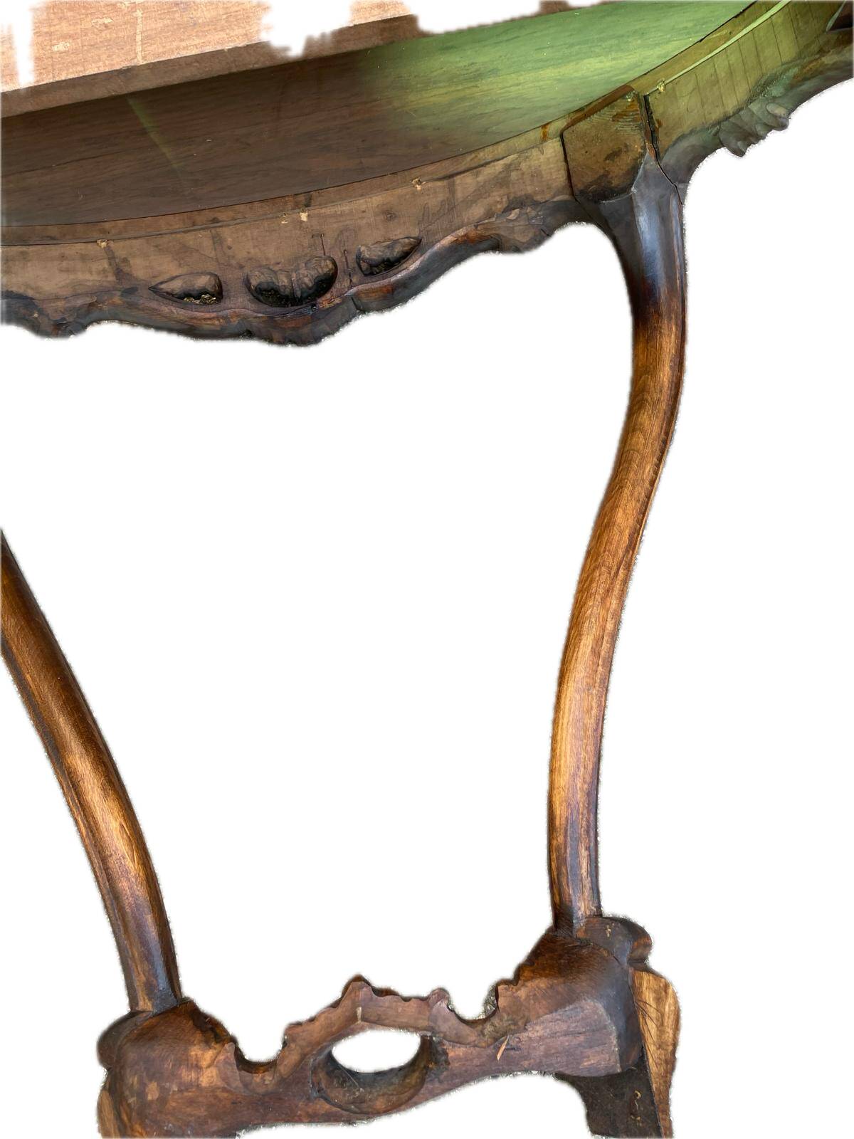 Louis XV Rocaille style console