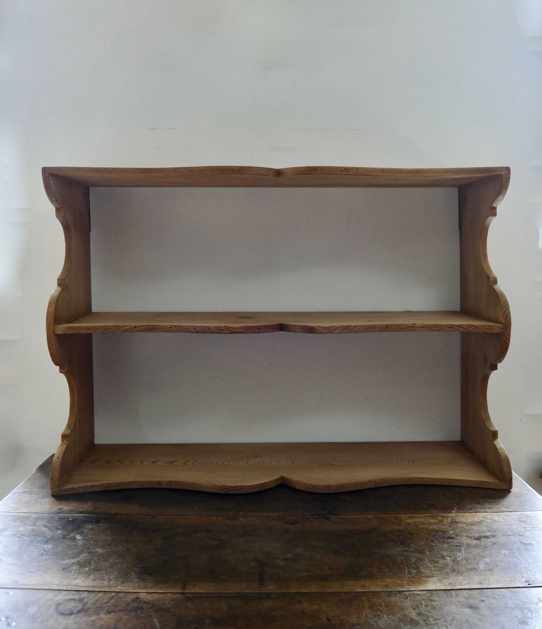 Wooden shelf