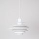 Danish vintage Verona pendant lamp by Kurt Wiborg, Jeka, 1980s