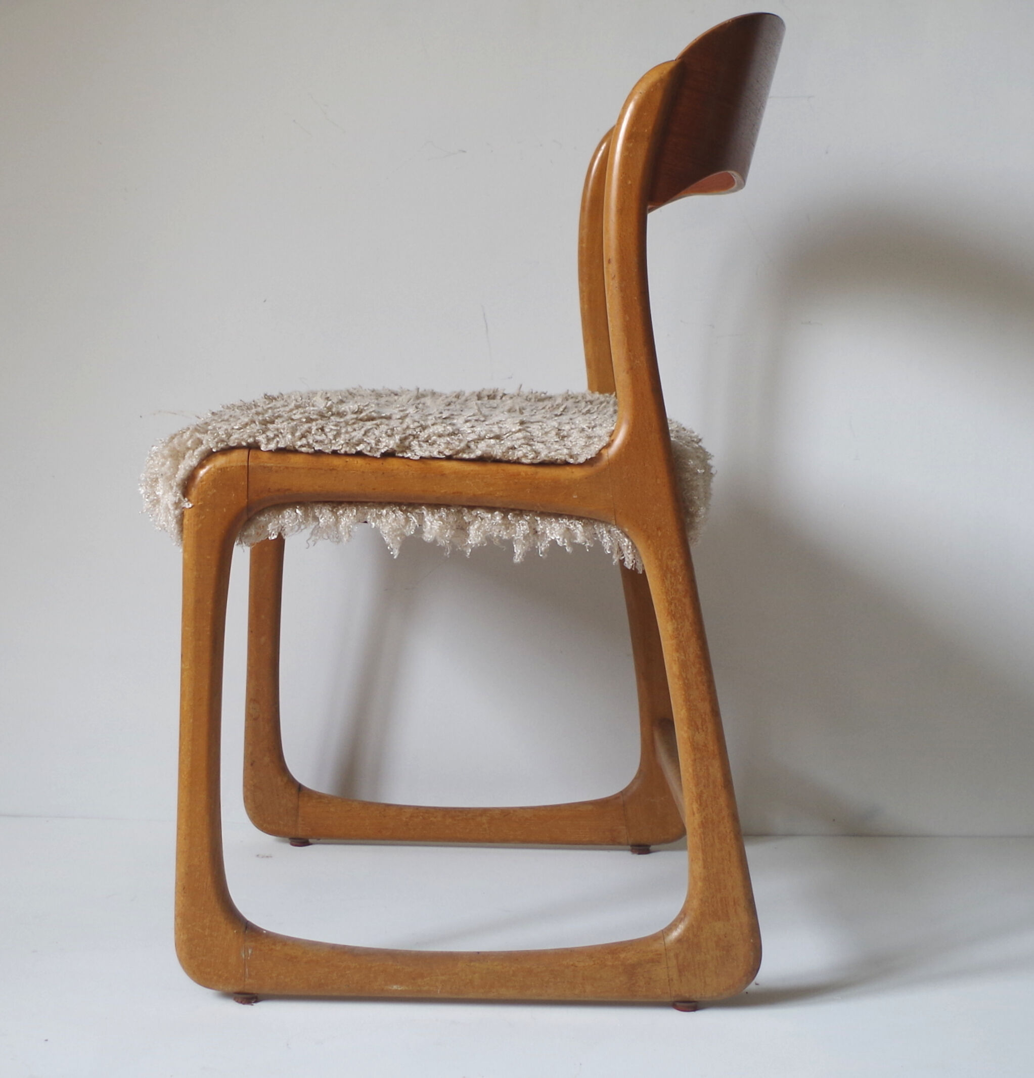 Baumann sled chairs, set of 5