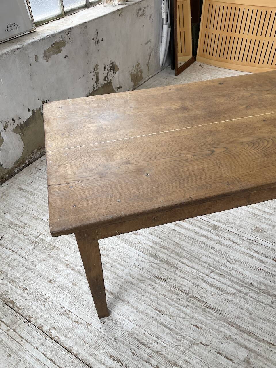 Oak farm table 2m