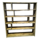 Large wooden workshop locker