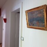 Oil painting - reproduction of Monet's Impression, rising sun