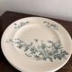 Lot 5 Plate Plates Faience Longwy Model Mignon