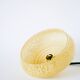 Clichy glass pendant, Pale Yellow, 1930 - 19 x 7 cm