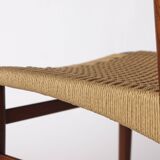 Mid-Century Teak Dining Chair by Larsen & Bender Madsen for Naestved Møbel