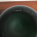 Venini Murano Italian glass bottle "Velati" serie 1981