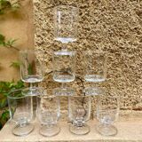 Verres à pieds Luminarc vintage